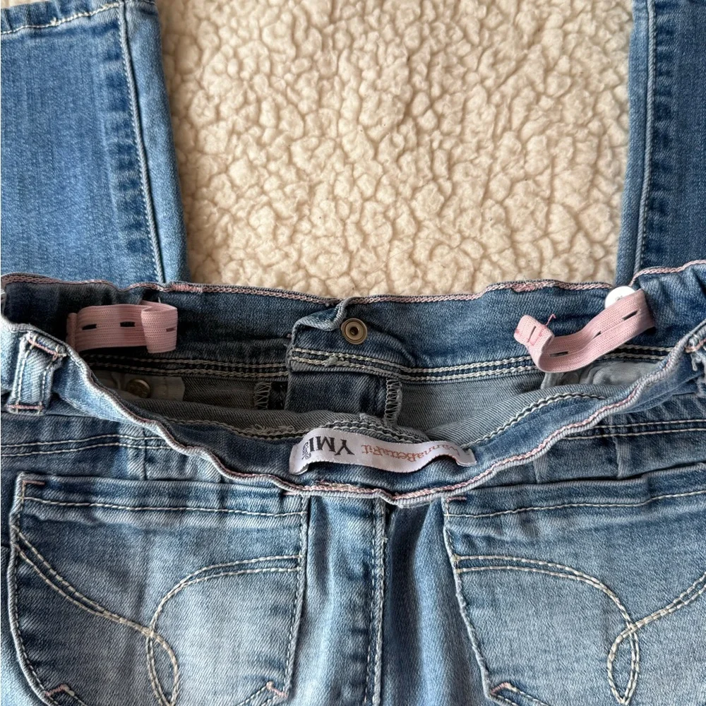 Wanna Betta Fit y Me girl Classic Blue Straight Leg Denim 6X - Picture 7 of 9